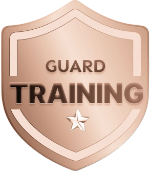 Guard Training logo badge for online security training programs