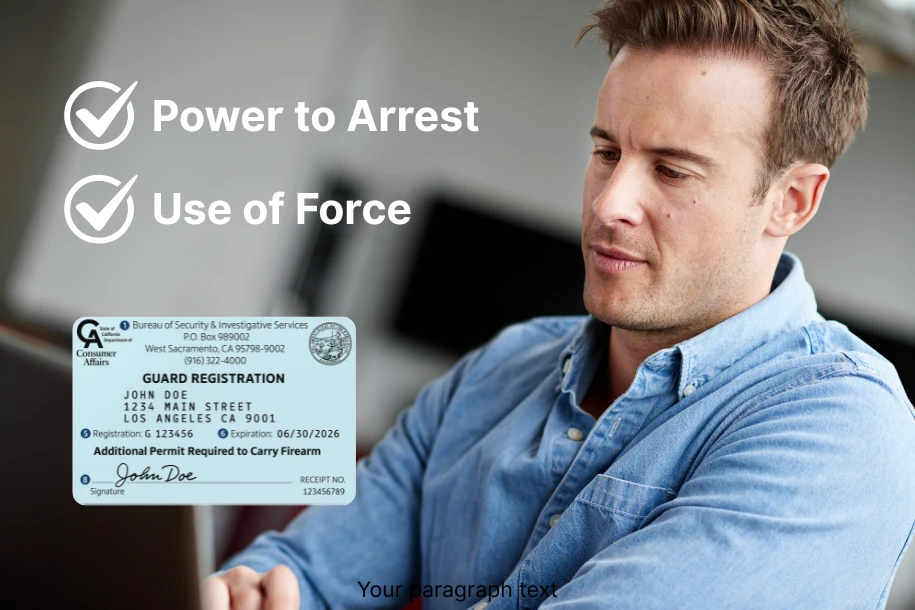 Mandatory Courses for Security Guard Licensing in California