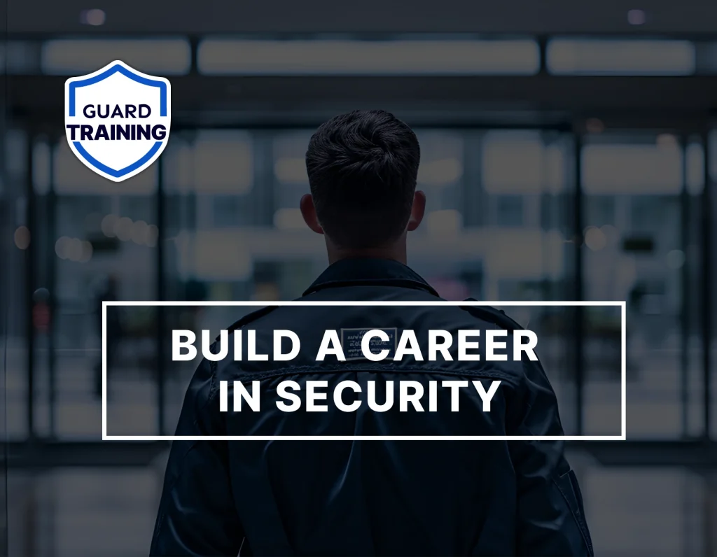 Security professional starting a career with Guard Training online security training