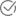 Gray outlined checkmark inside a circular border icon