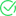 Green checkmark inside a circular outline icon